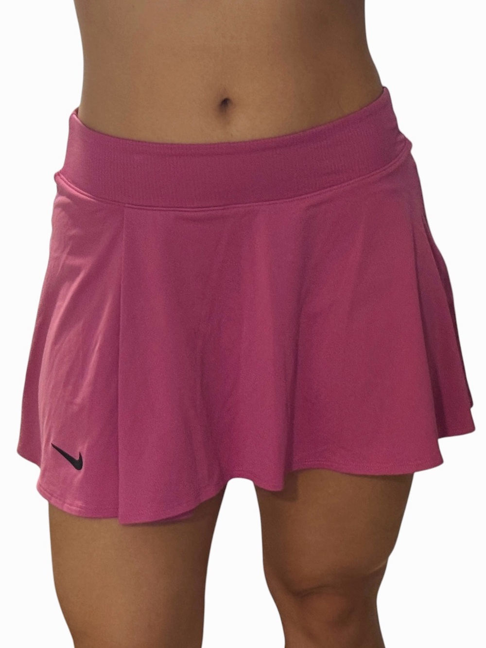 Nike Dri-FIT Pink Flouncy Tennis Skirt/Skort Built In Shorts M